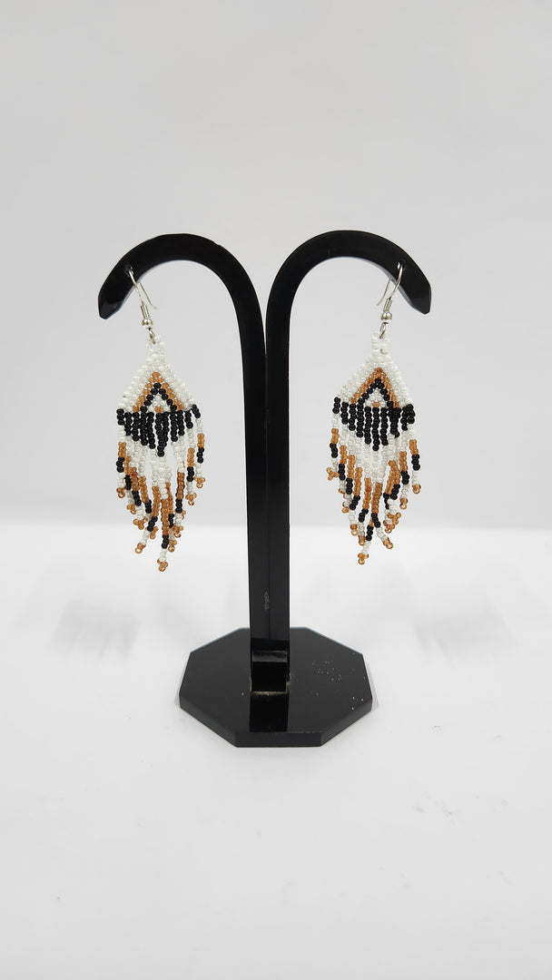 Seed Bead Multicolor Earrings