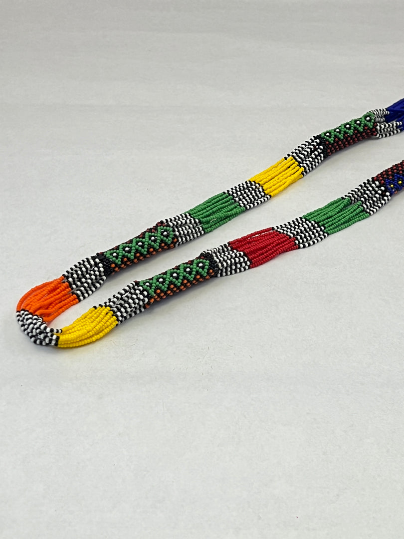 MULTICOLOR JAICO SEED BEAD NECKLACE