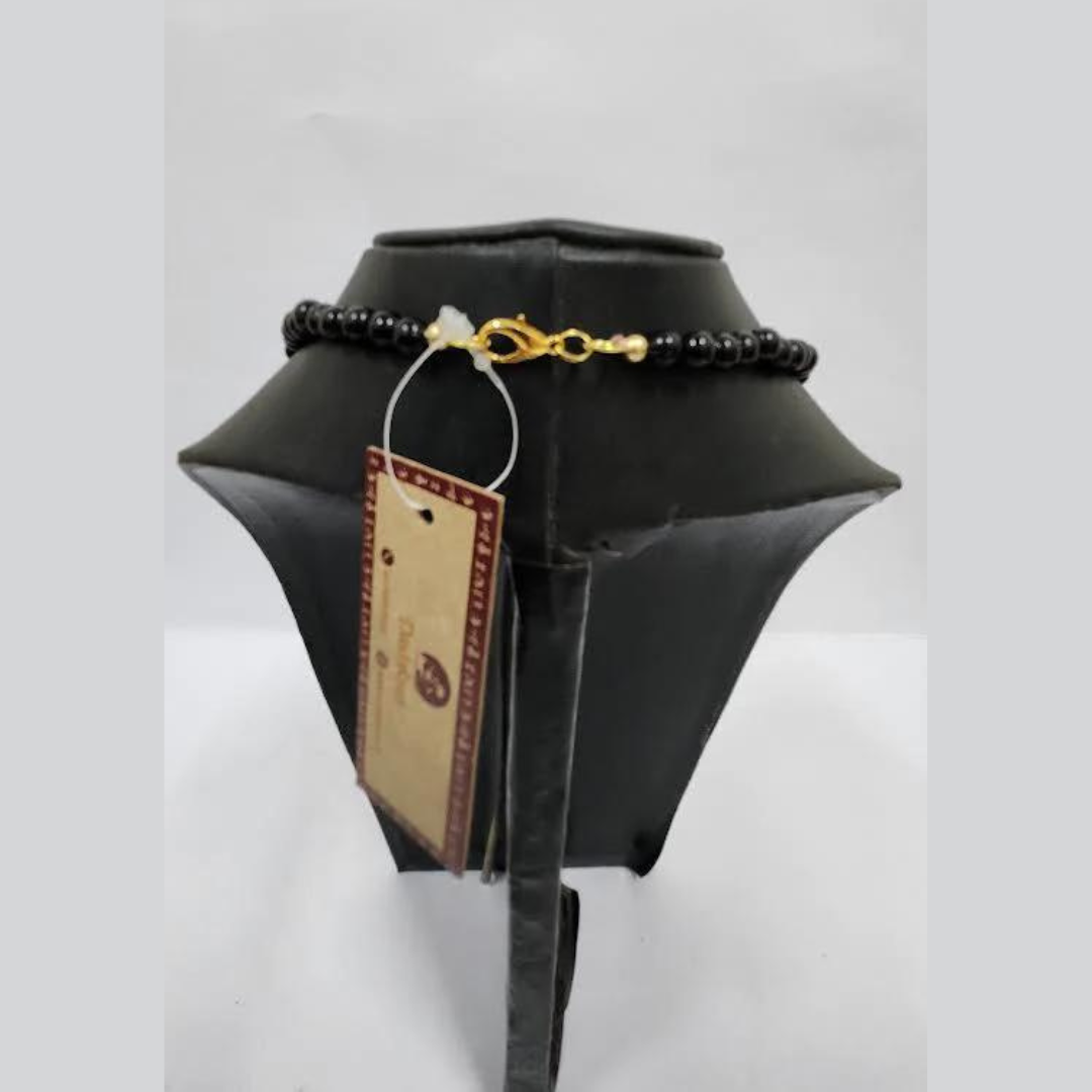 RED ACRYLIC BEAD NECKLACE