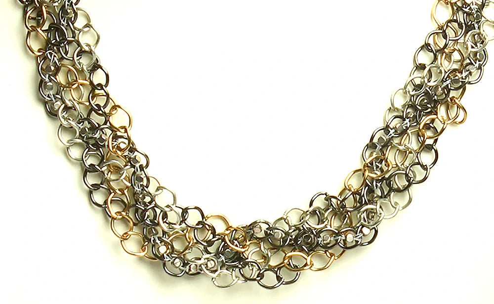 NK 5021 Metal Chain Necklace dastakaaristore