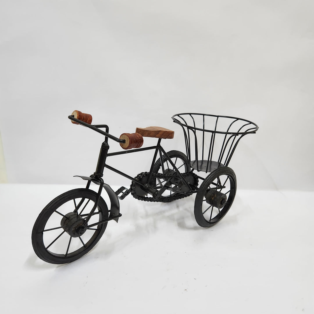 MIG 170 WROUGHT IRON BASKET RICKSHAW