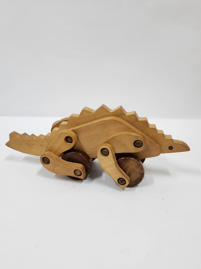 MIG 168  WOODEN TOY DINASAUR