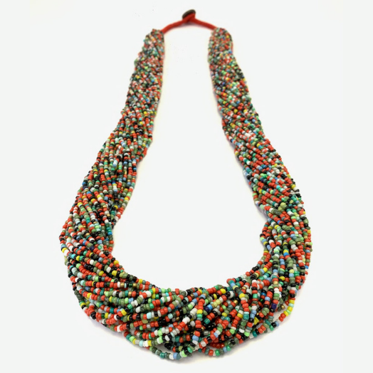 MULTY COLOR SEED BEAD NECKLACE