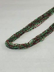 GREEN SEED BEAD NECKLACE