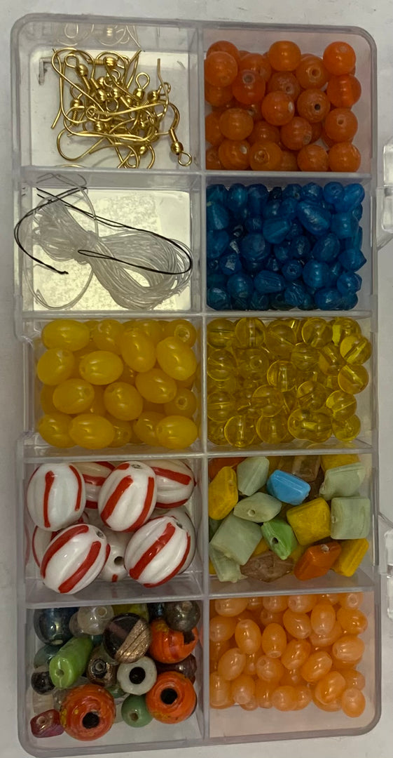 BDK313 - GLASS BEAD DIY KIDS KIT