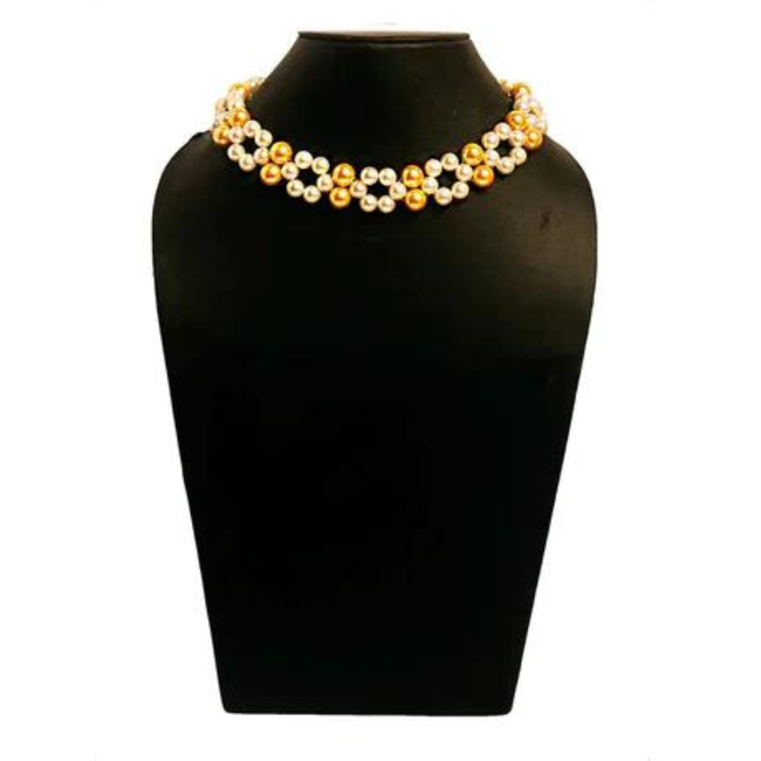 Gold Bead Necklace