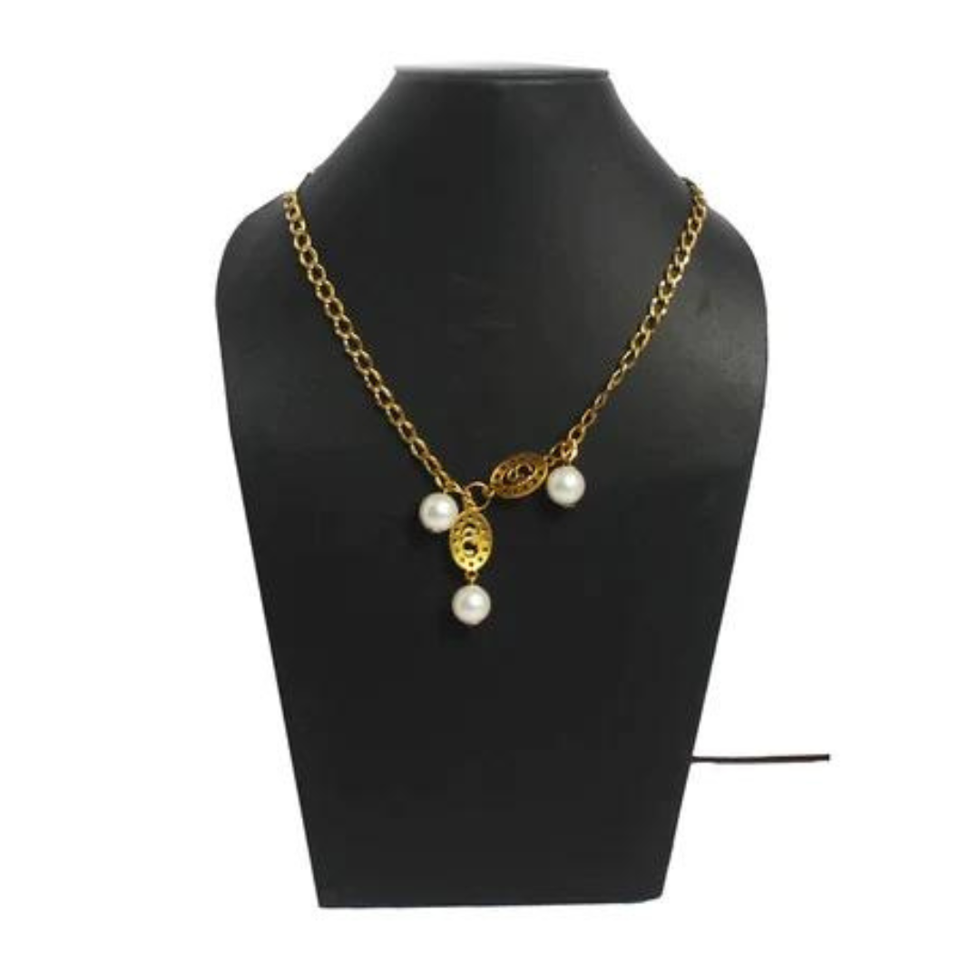 Chain with Artificial Bead Necklace