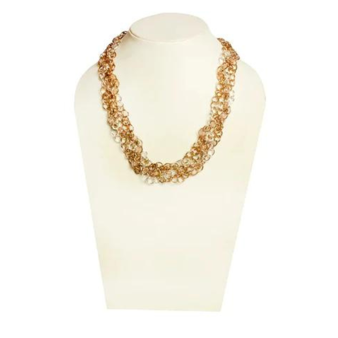 NK 4759B Metal chain necklace