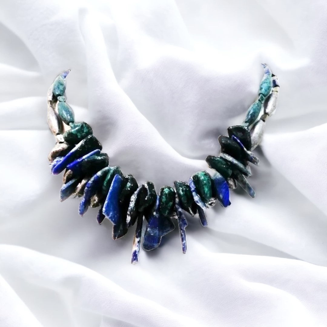NK 54278 Lapish Colour Stone Necklace