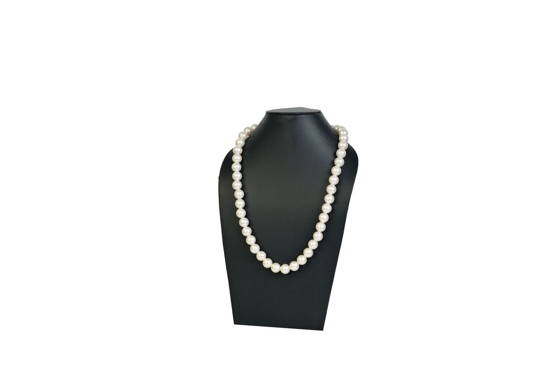 NK 12028 White artificial pearl bead necklace dastakaaristore