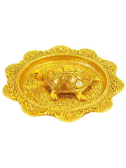 SH 823 White Metal With Lacquer Polish Tortoise Plate dastakaaristore